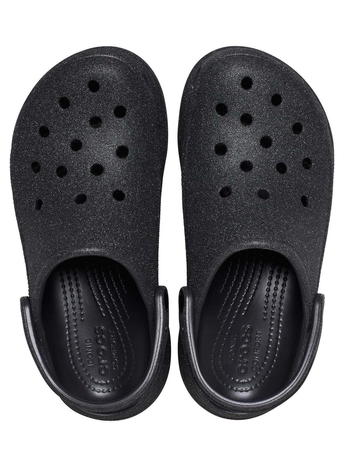 Zueco Crocs Mujer Plataforma Bae Clog Negro-4