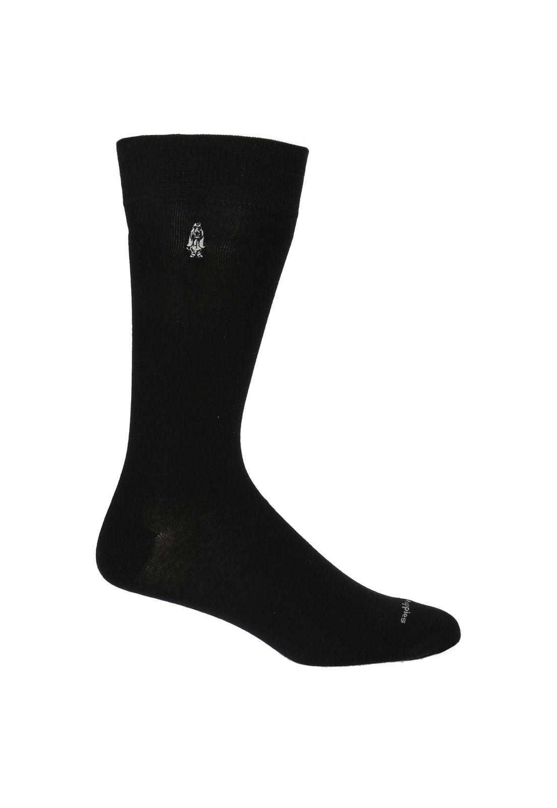 Pack Calcetín Algodón Hombre Stripe Negro-3