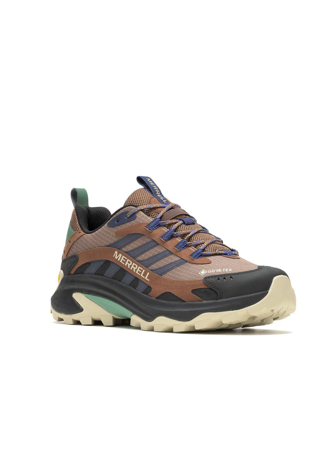 Zapatilla imperm Hombre Moab Speed 2 GTX Canela-1