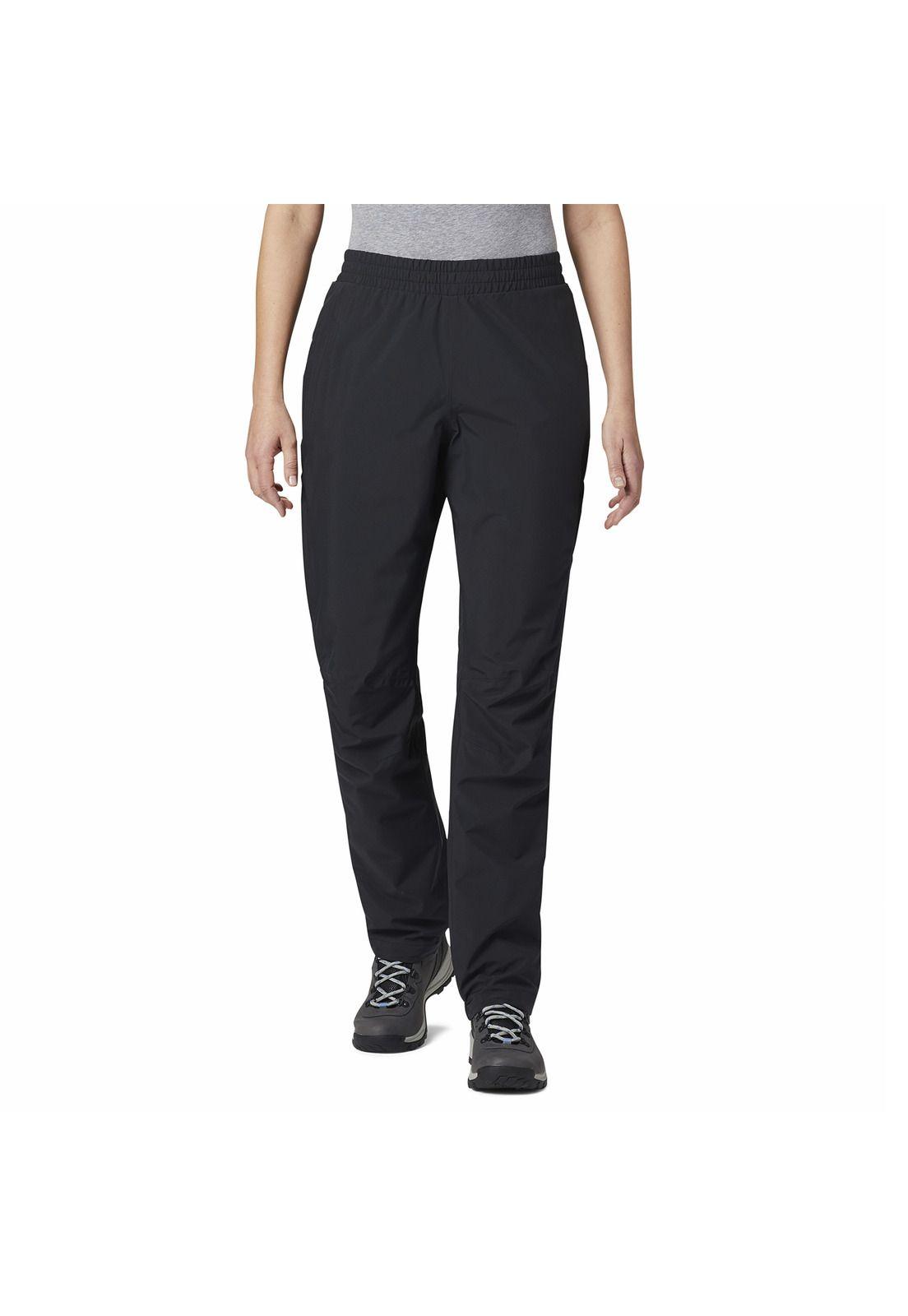 Pantalón Mujer Evolution Valley Pan Polyester Negro-0