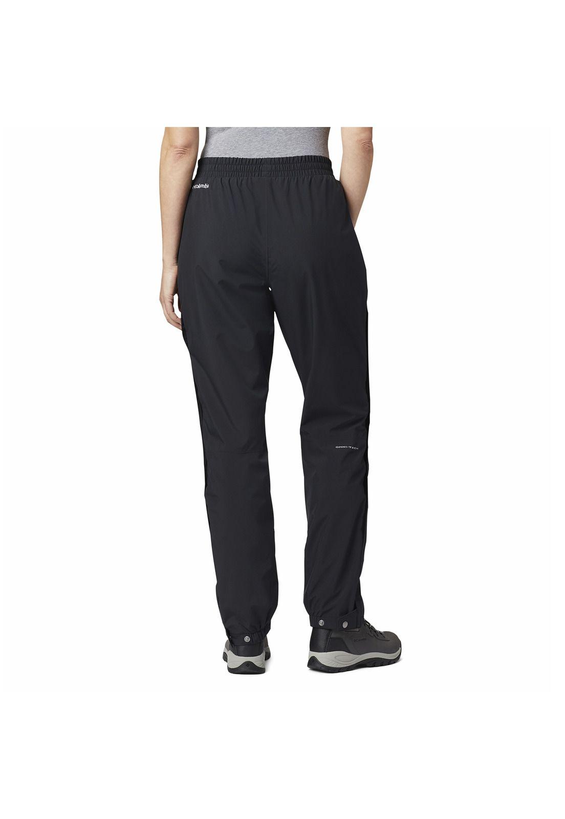 Pantalón Mujer Evolution Valley Pan Polyester Negro-1