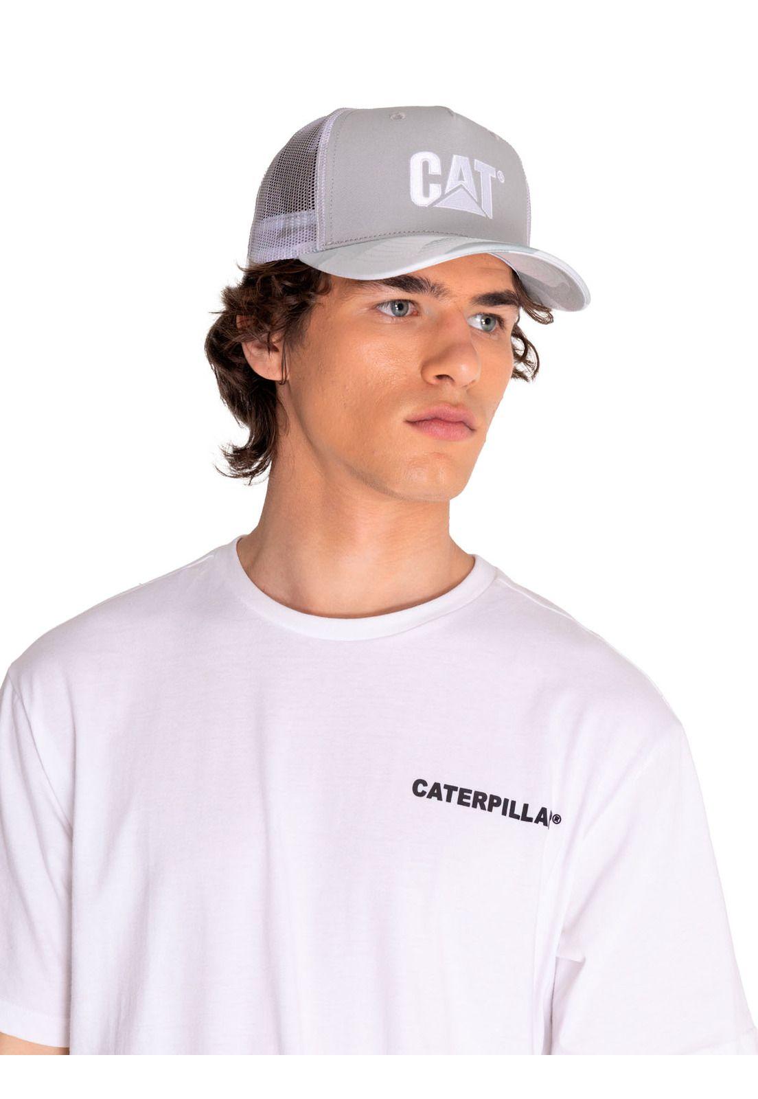 Jockey Gris Cat Logo PrinteMes Hombre-0