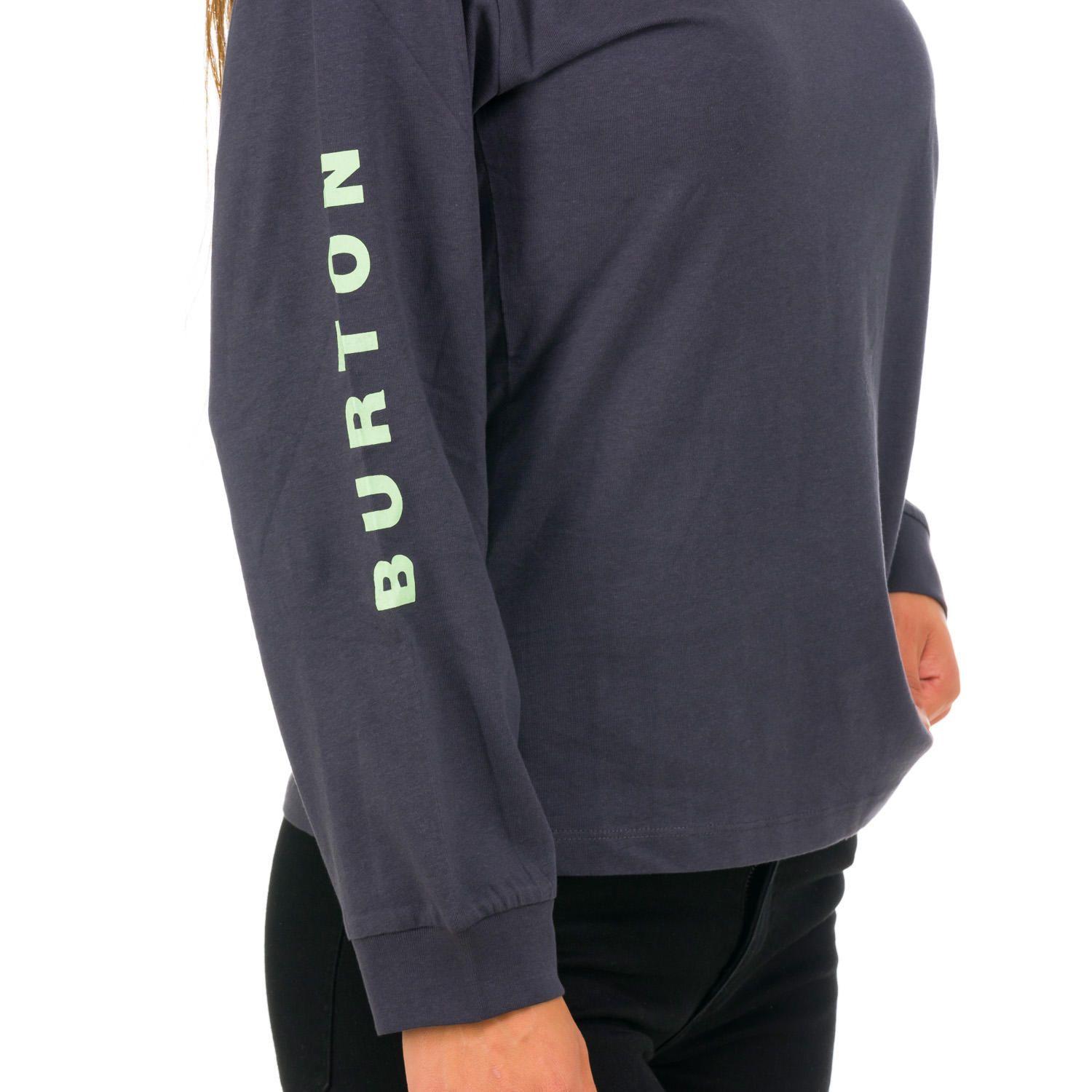 Polera M/L Mujer Logo W Grafito -3