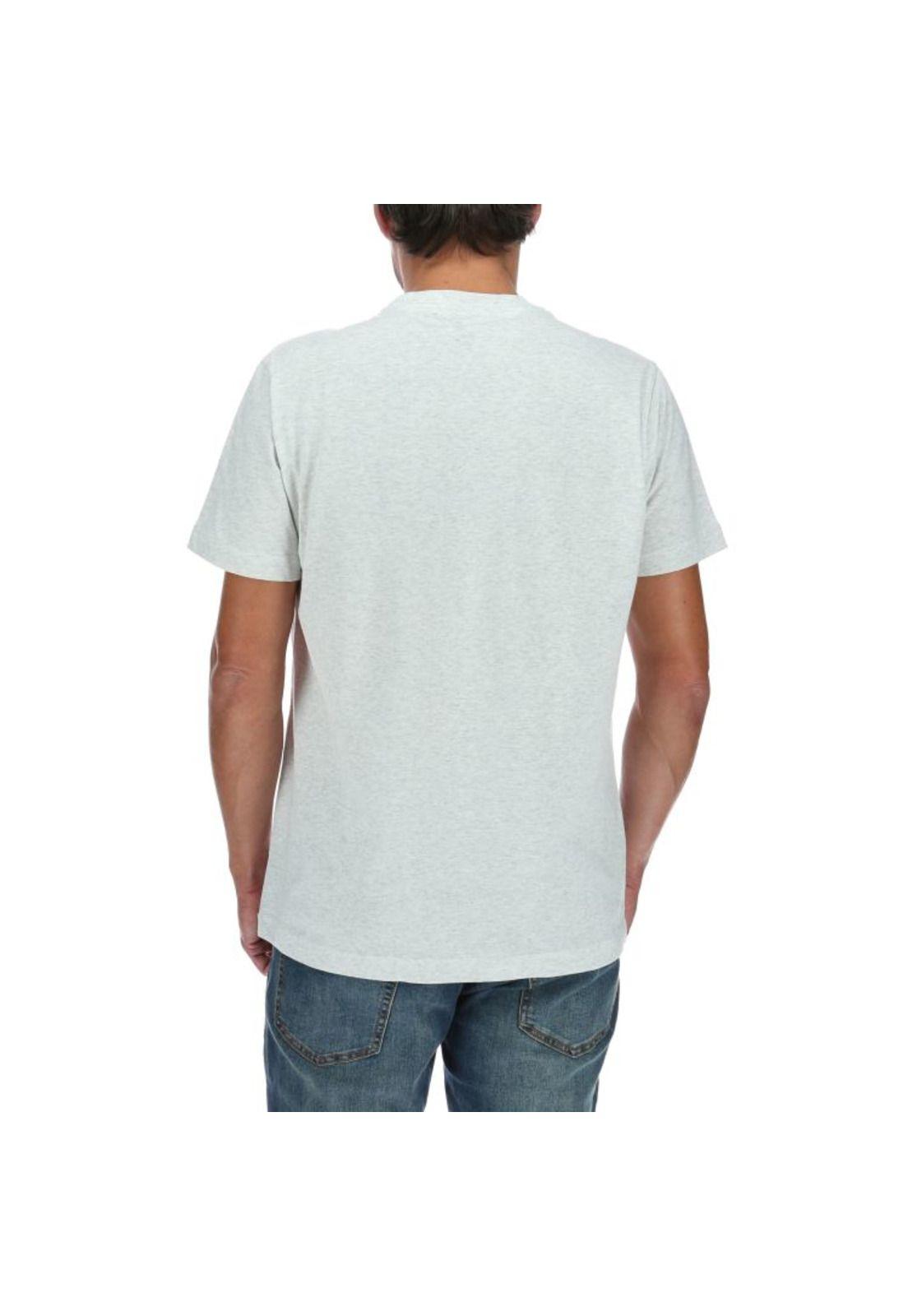 Polera Mc Hombre Eagle Tee Gris-2