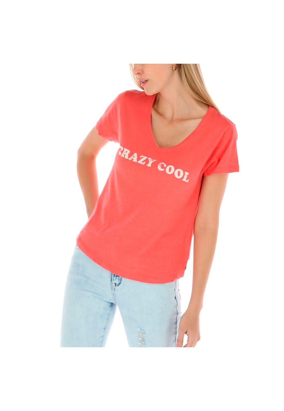 Polera Mc Mujer Brooke Tee Coral-0