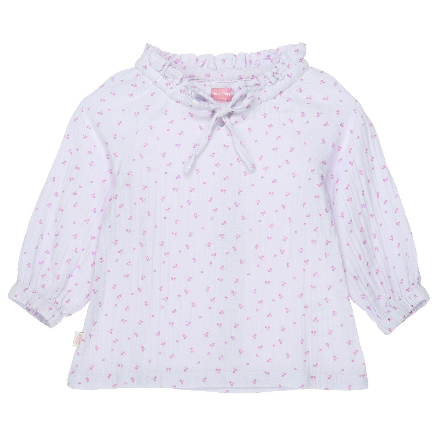 Blusa Niña Campesina Lila-3