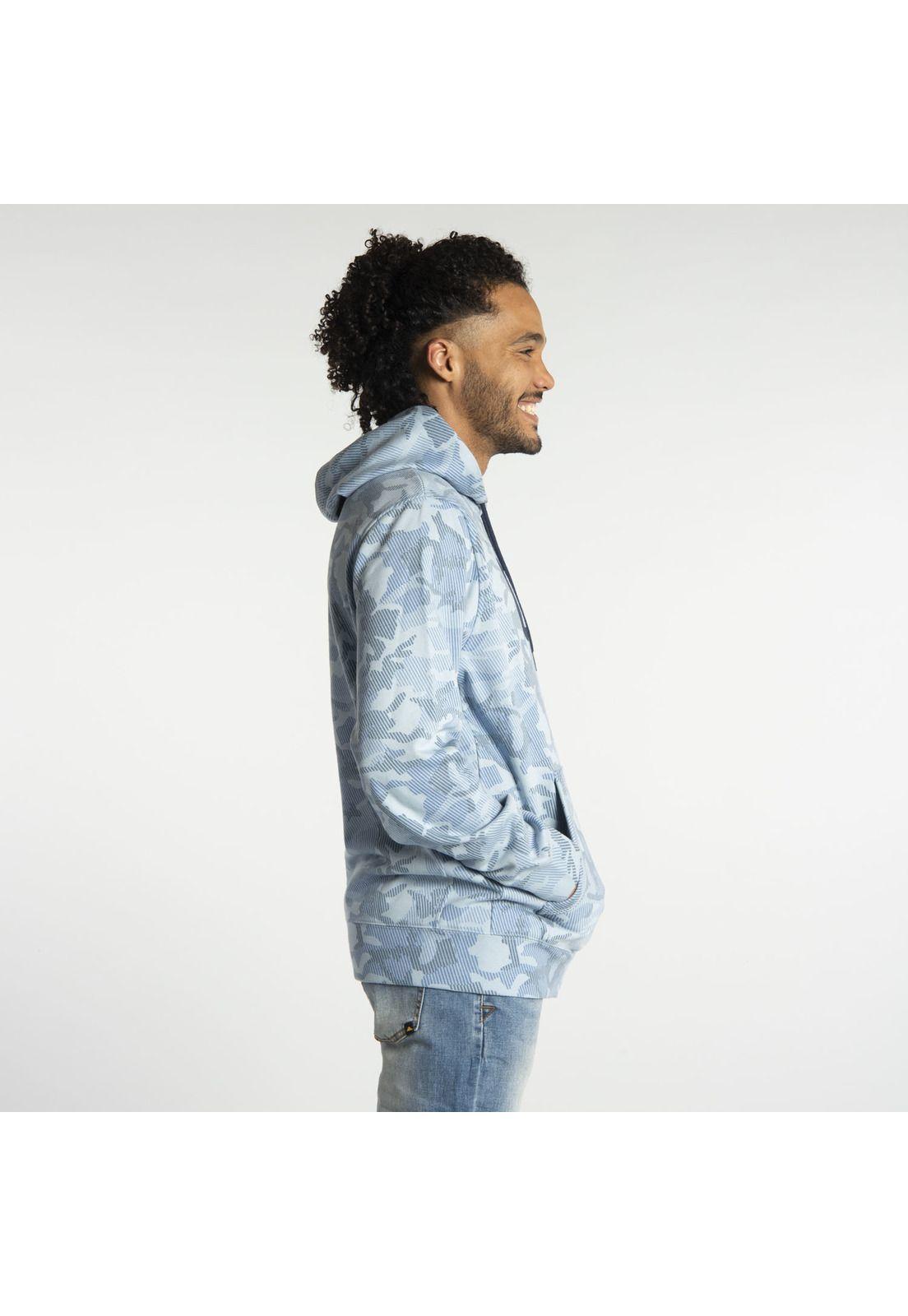 Polerón Hombre Fdtn Po Printed Hood Azul-1