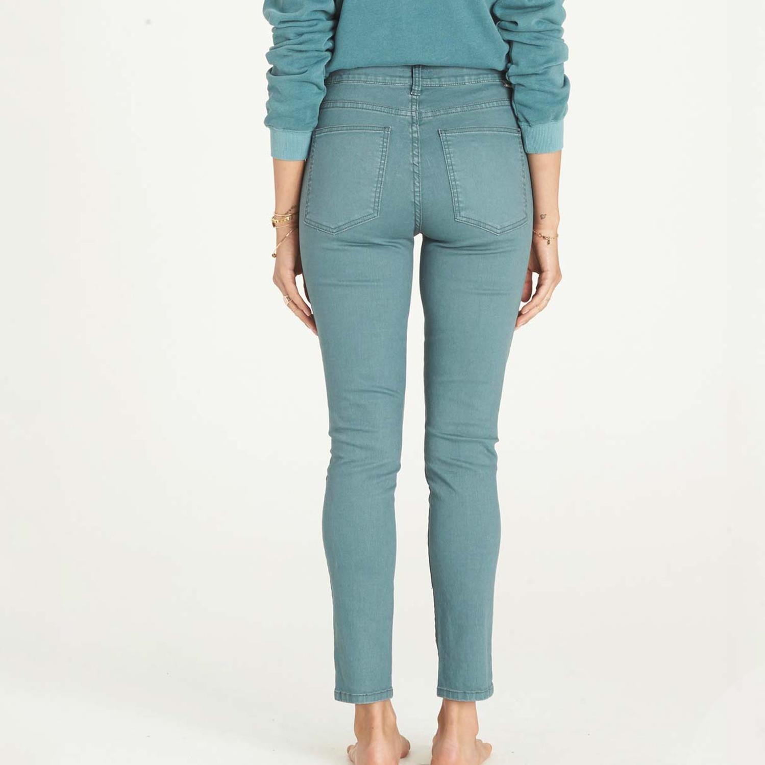 Jeans Mujer Bestie Celeste Billabong-1