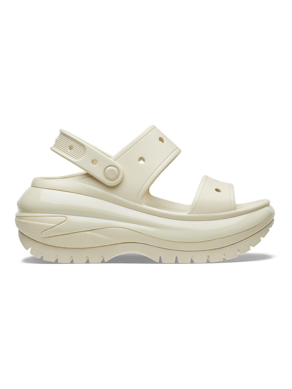 Sandalia Crocs Mujer Mega Crush Sandal Beige-0