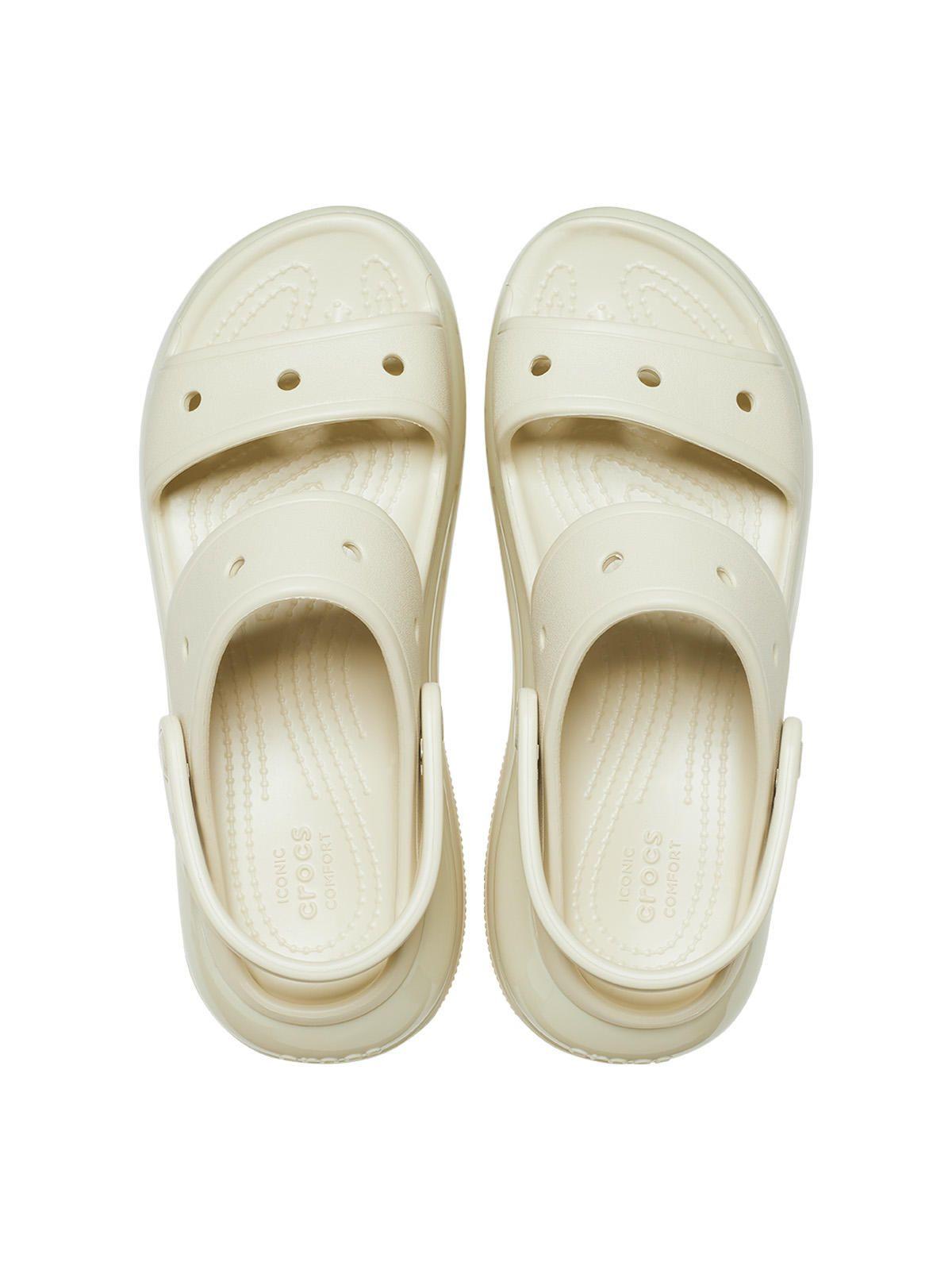 Sandalia Crocs Mujer Mega Crush Sandal Beige-4