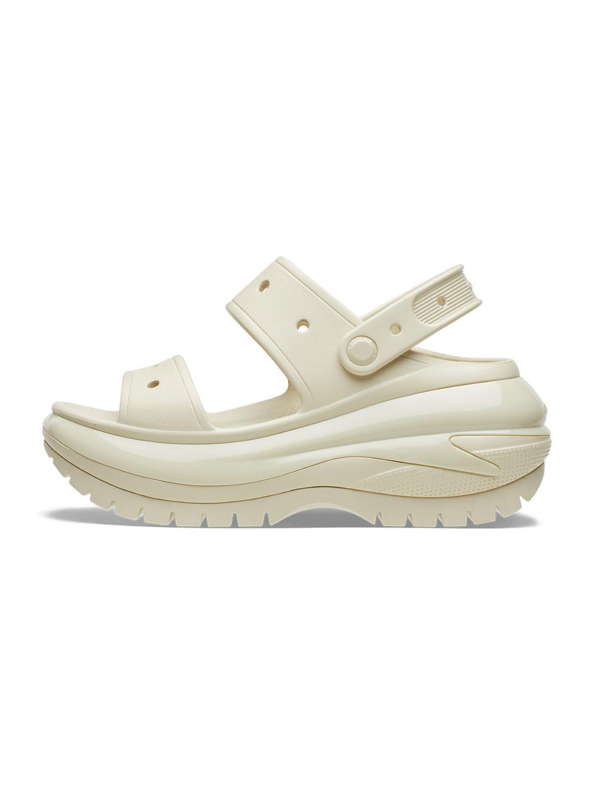 Sandalia Crocs Mujer Mega Crush Sandal Beige-1