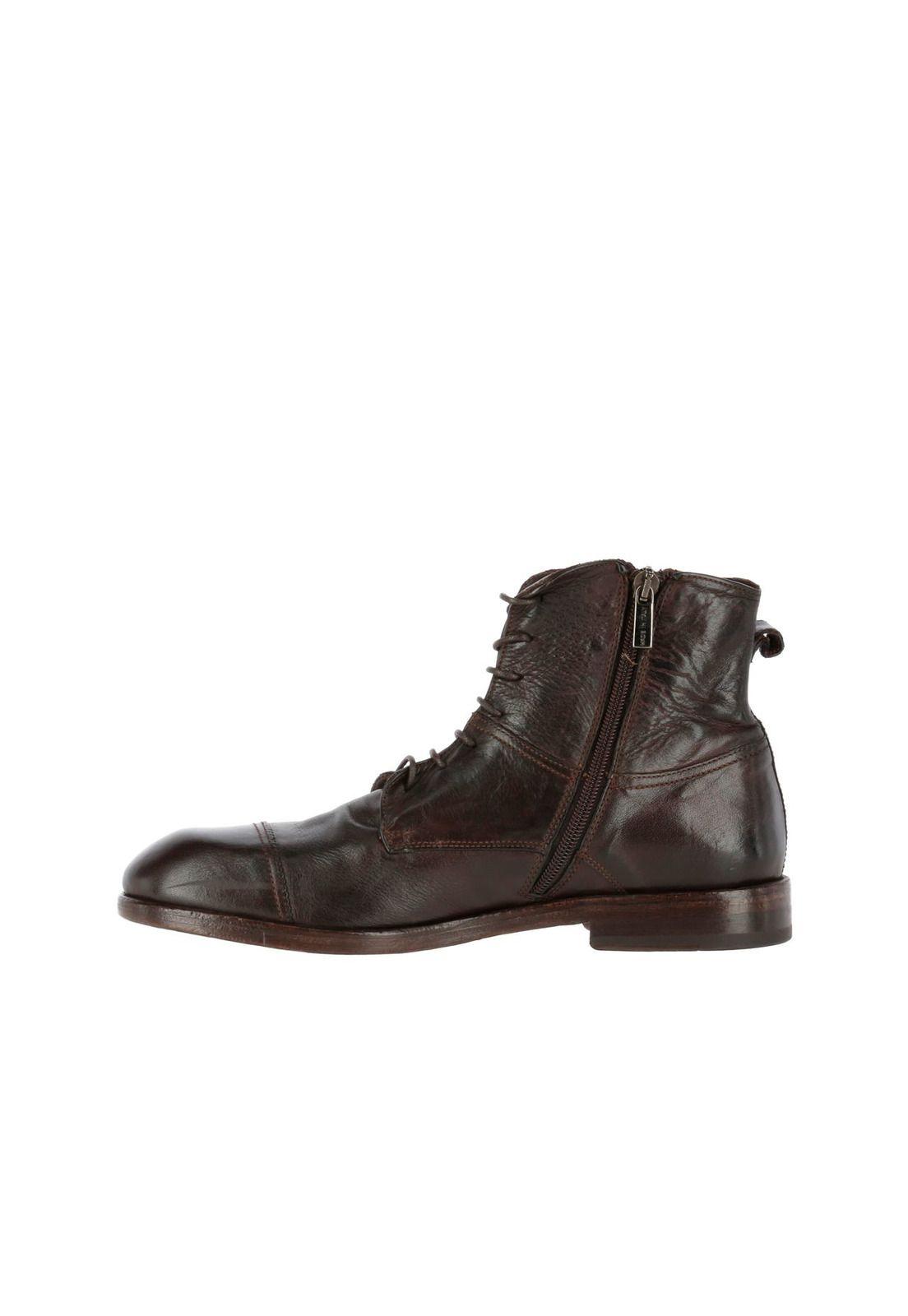 Botin Cuero Piero Dk Brown-2