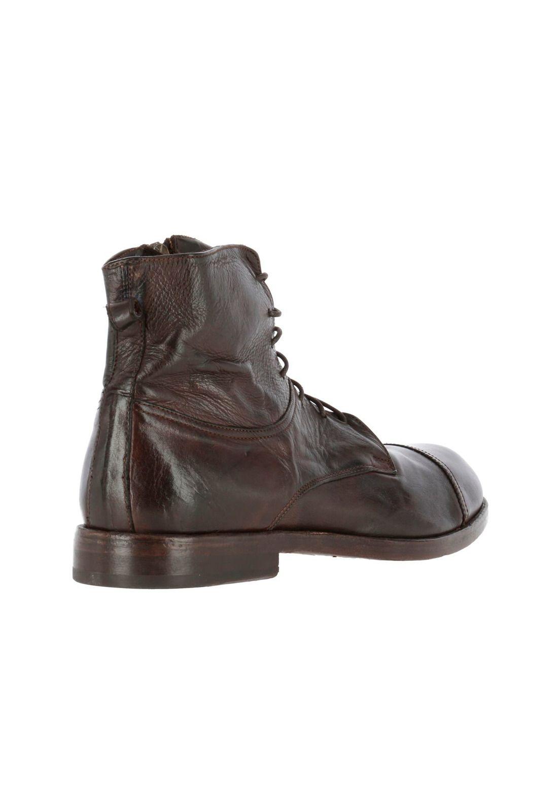Botin Cuero Piero Dk Brown-4