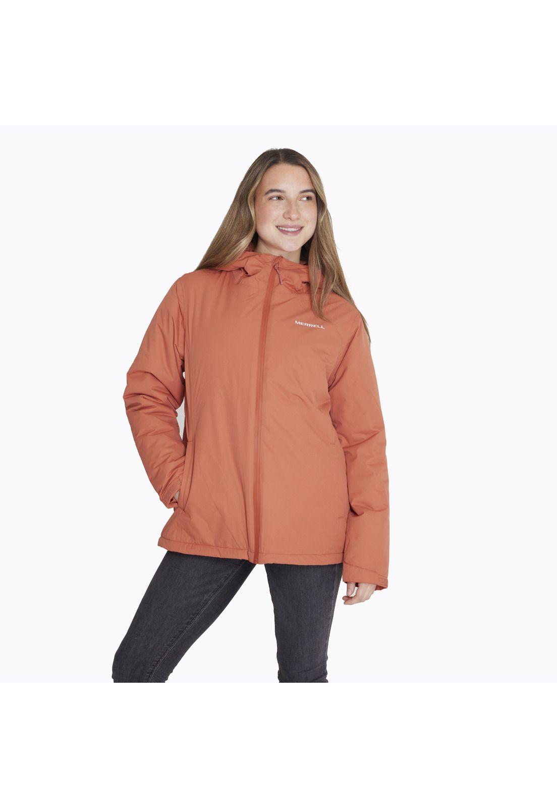 Impermeable Hardshell Naranjo Mujer-0