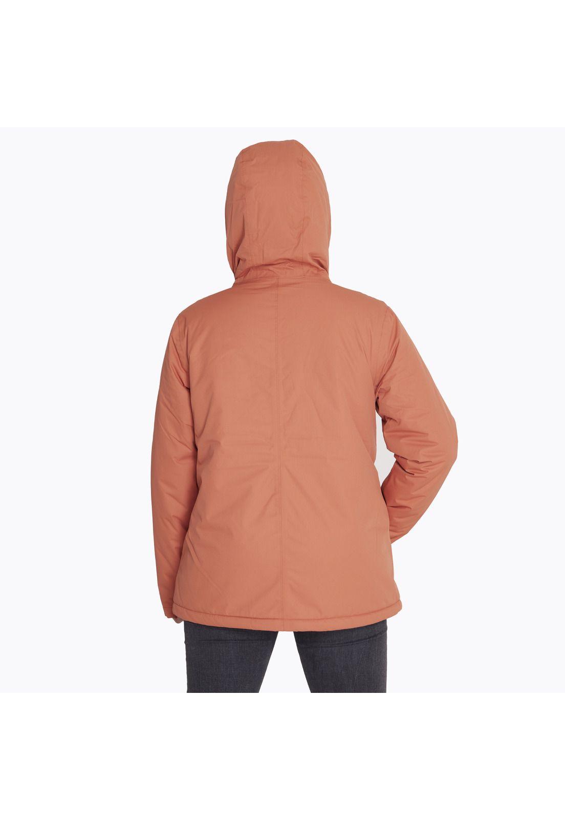Impermeable Hardshell Naranjo Mujer-4