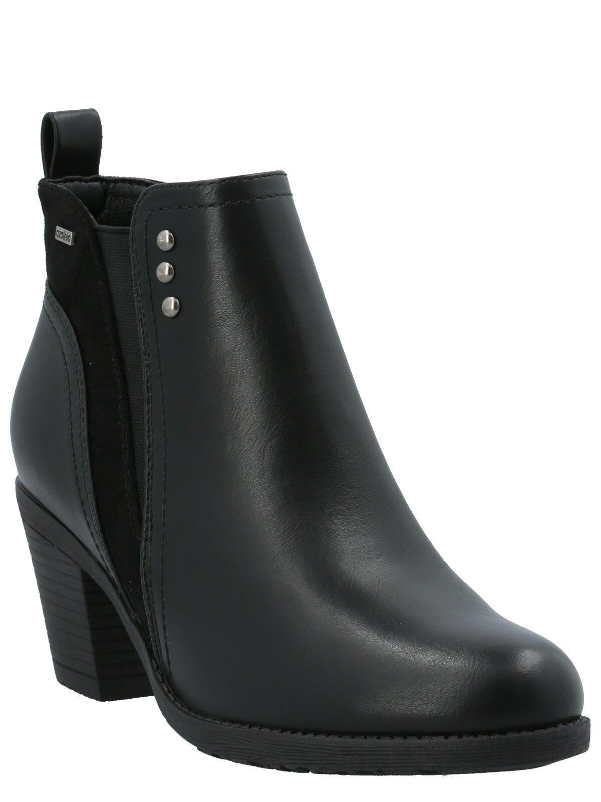 Botín Cesena Mujer Negro-0