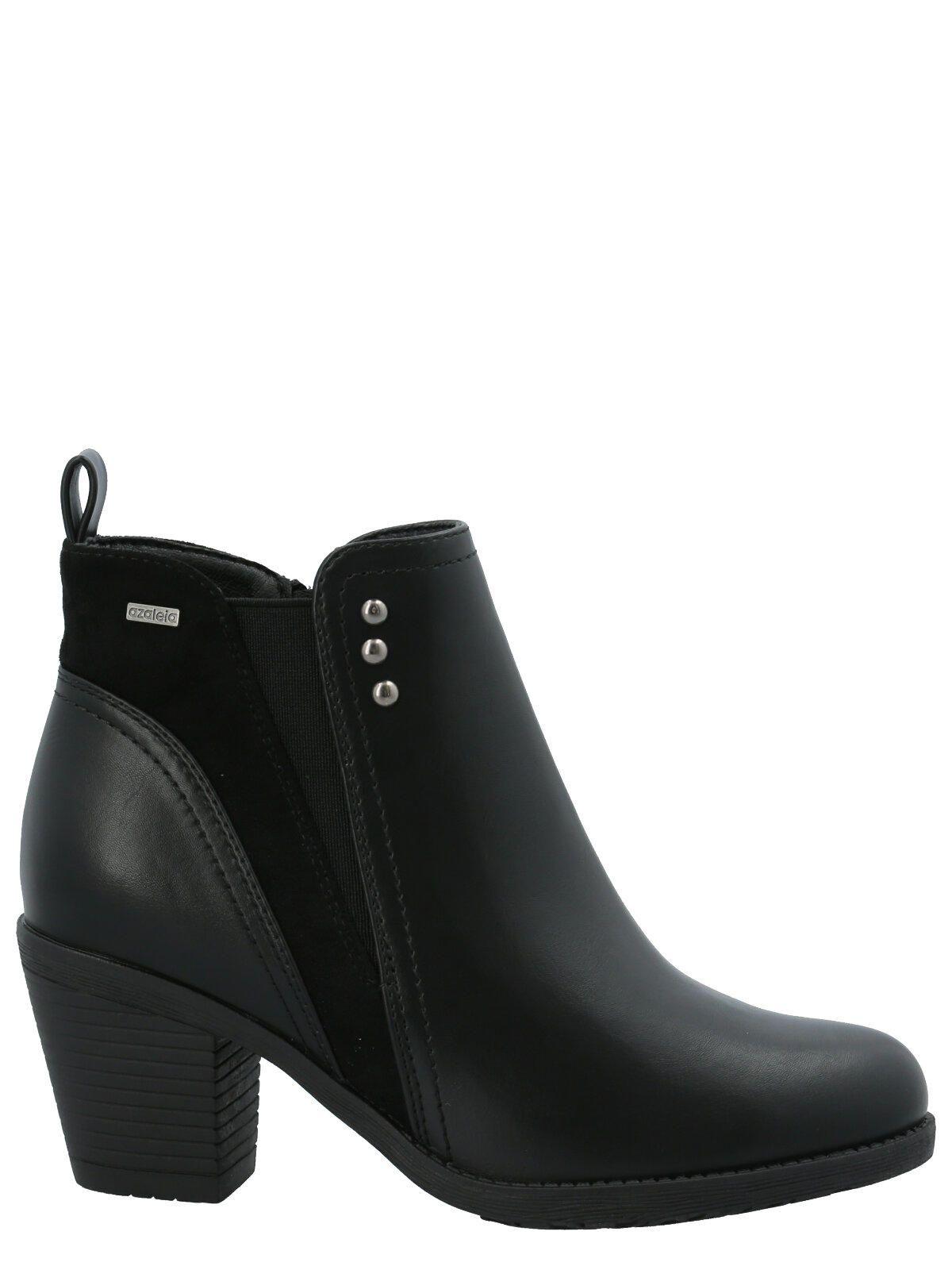 Botín Cesena Mujer Negro-1