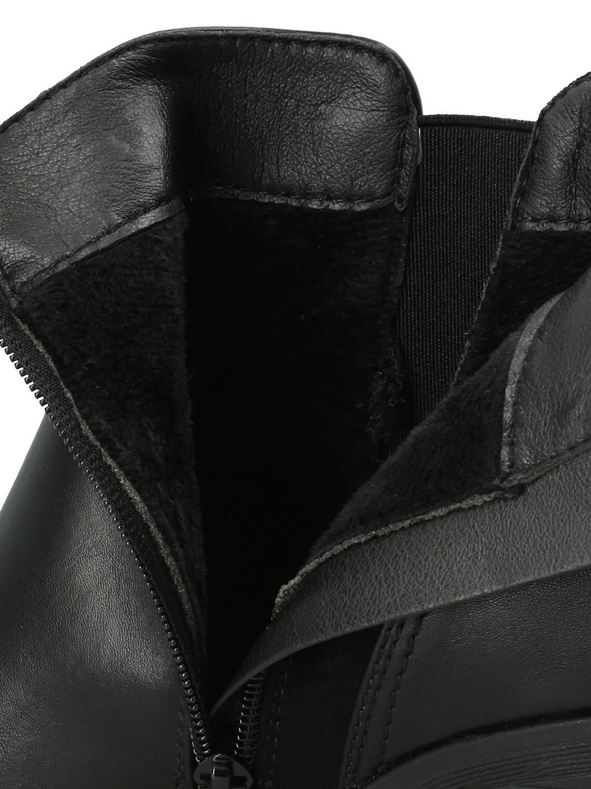 Botín Cesena Mujer Negro-8