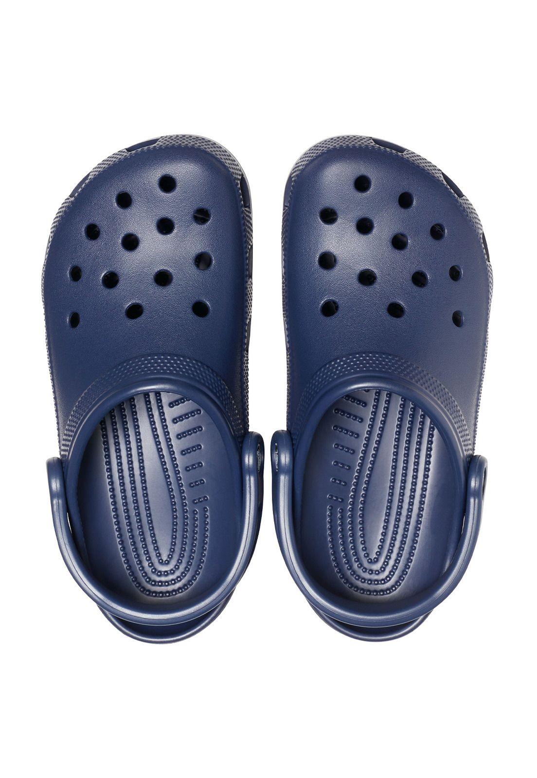 Zueco Crocs Hombre Classic Clog Azul Marino-3