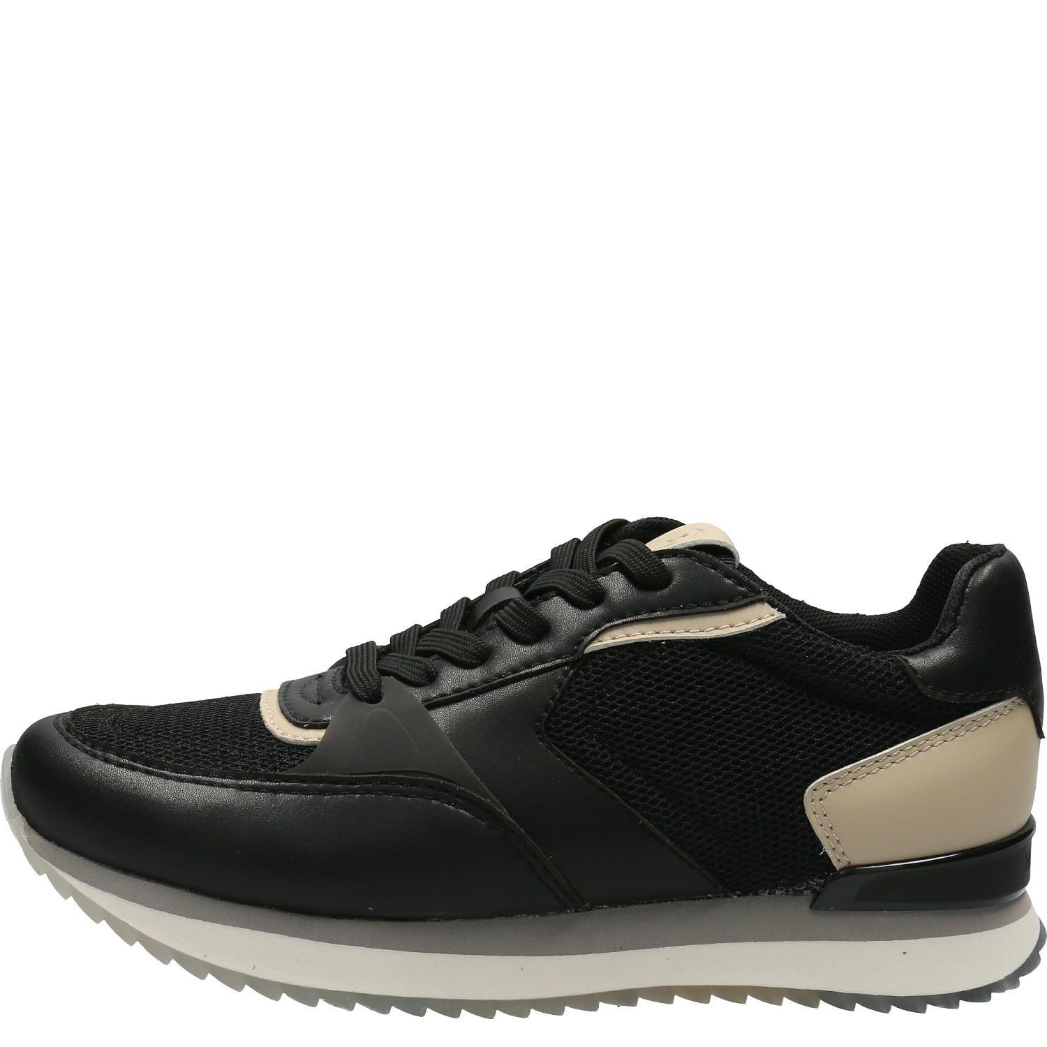 Zapatilla Cuero Mujer Bliss Tulip Negro-4