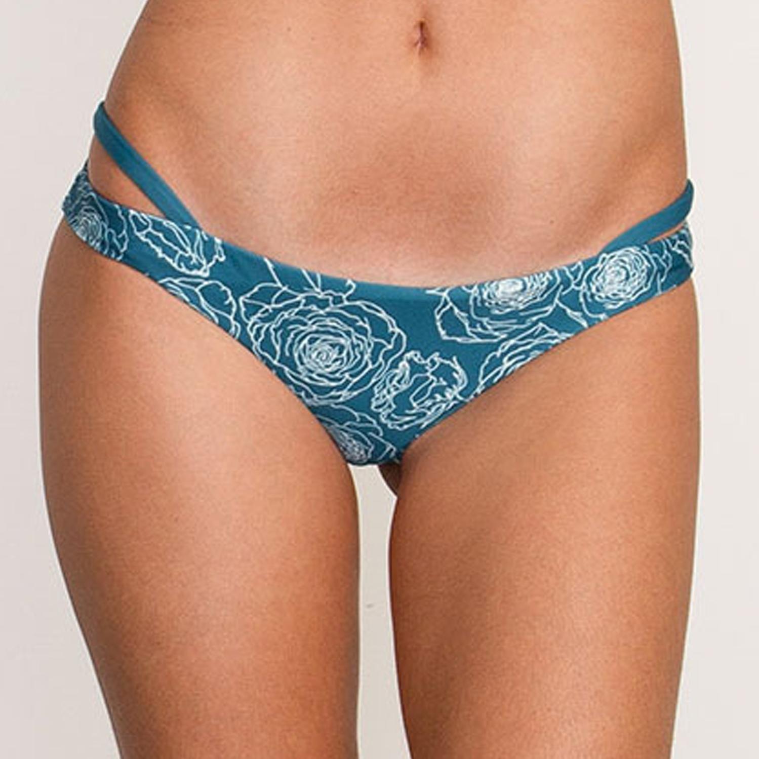 Traje De Baño Polyamide/ Elastane Mujer Bold Rose Skimpy Azul Rvca-0