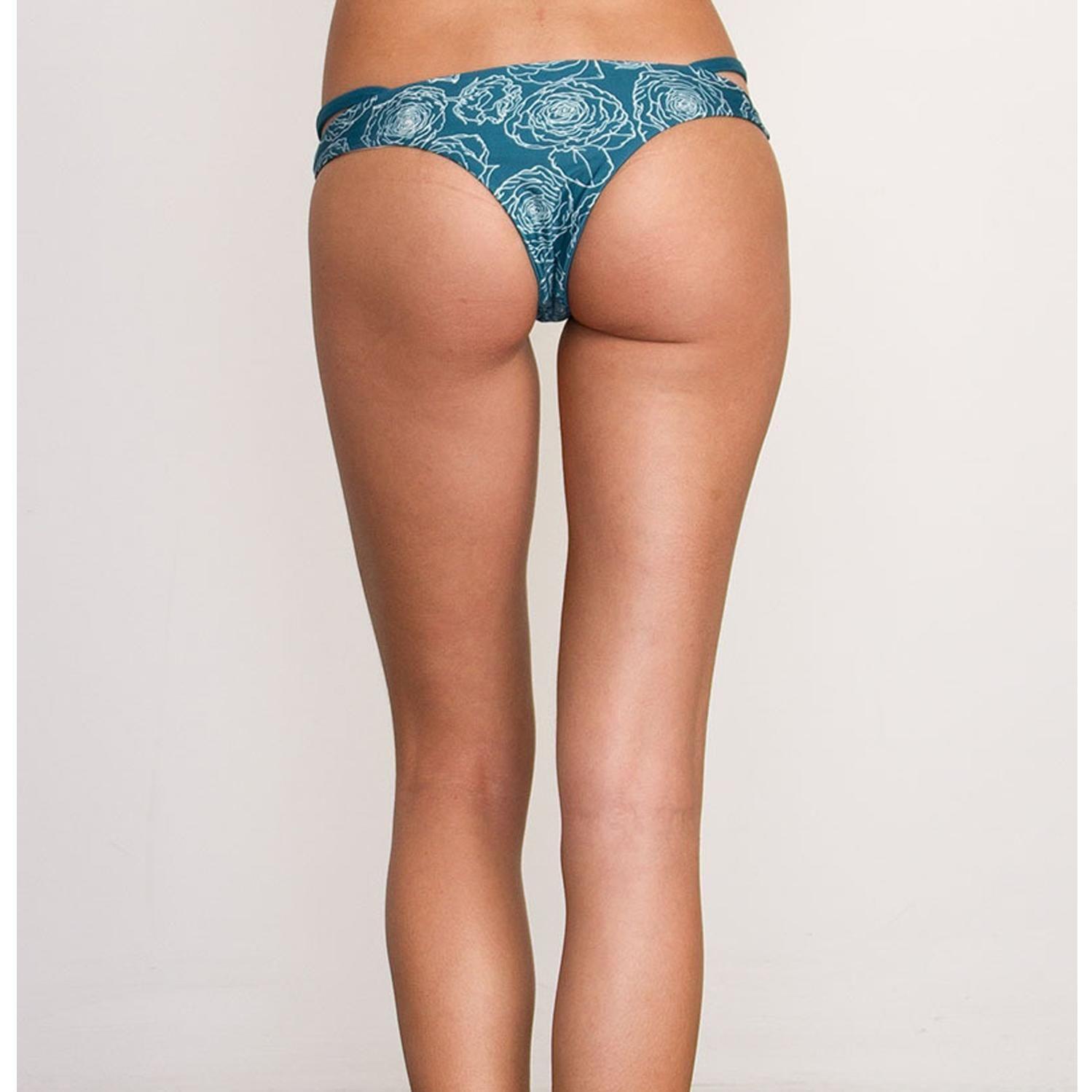 Traje De Baño Polyamide/ Elastane Mujer Bold Rose Skimpy Azul Rvca-1
