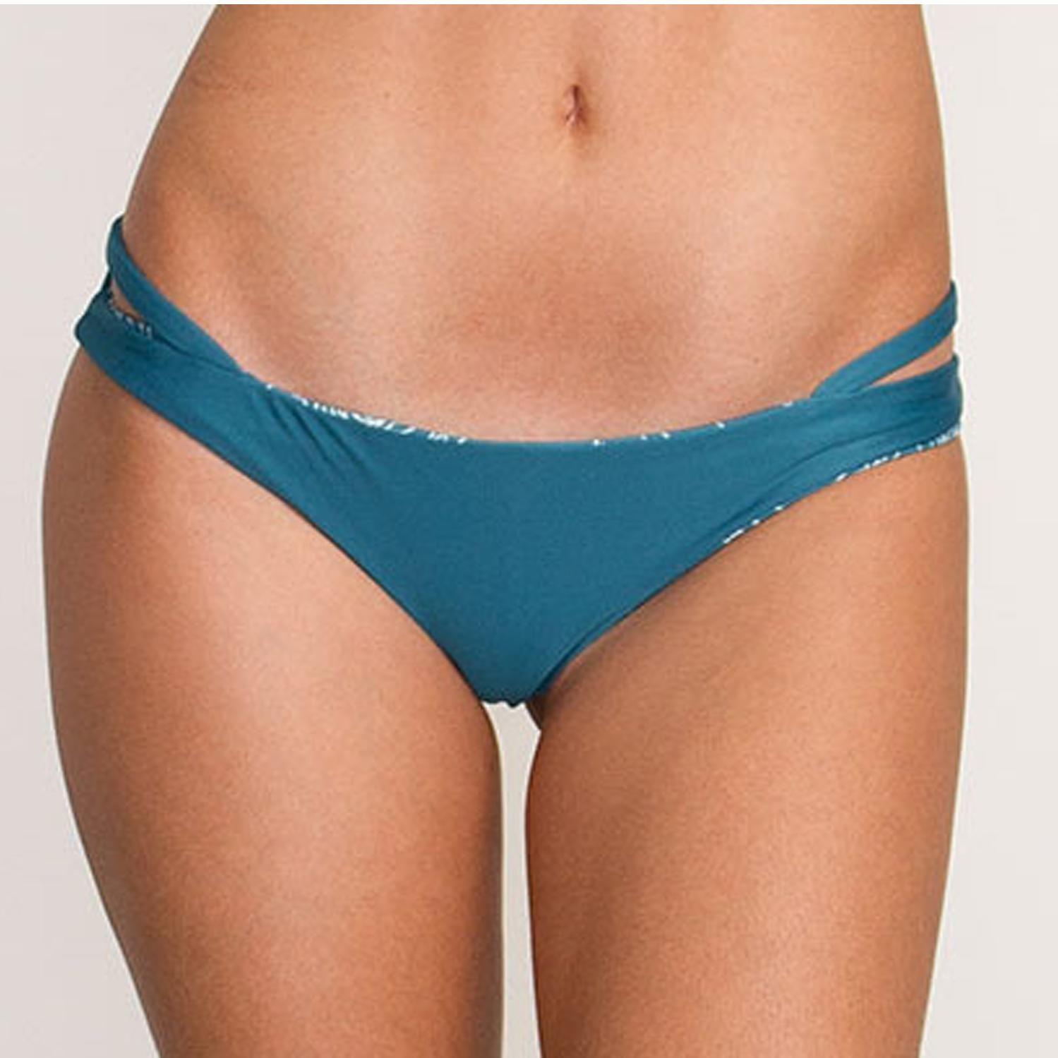 Traje De Baño Polyamide/ Elastane Mujer Bold Rose Skimpy Azul Rvca-2