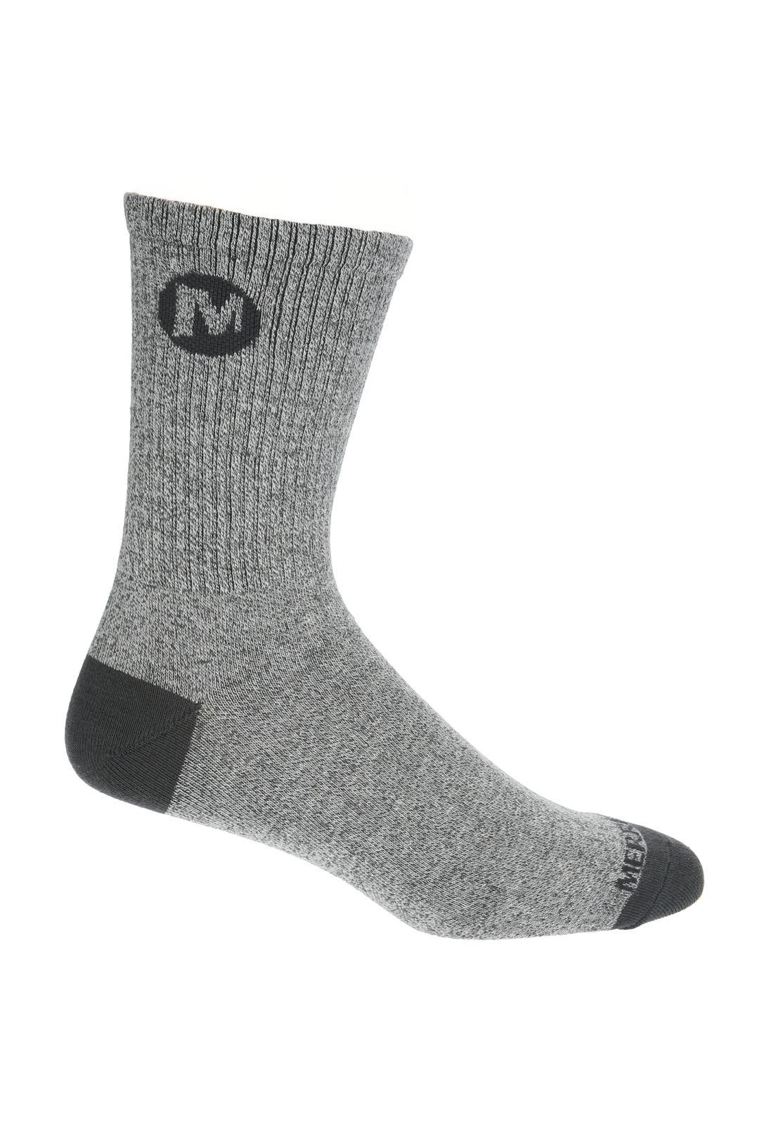 Pack 3 Calcetines Hombre Crew Naranjo-3