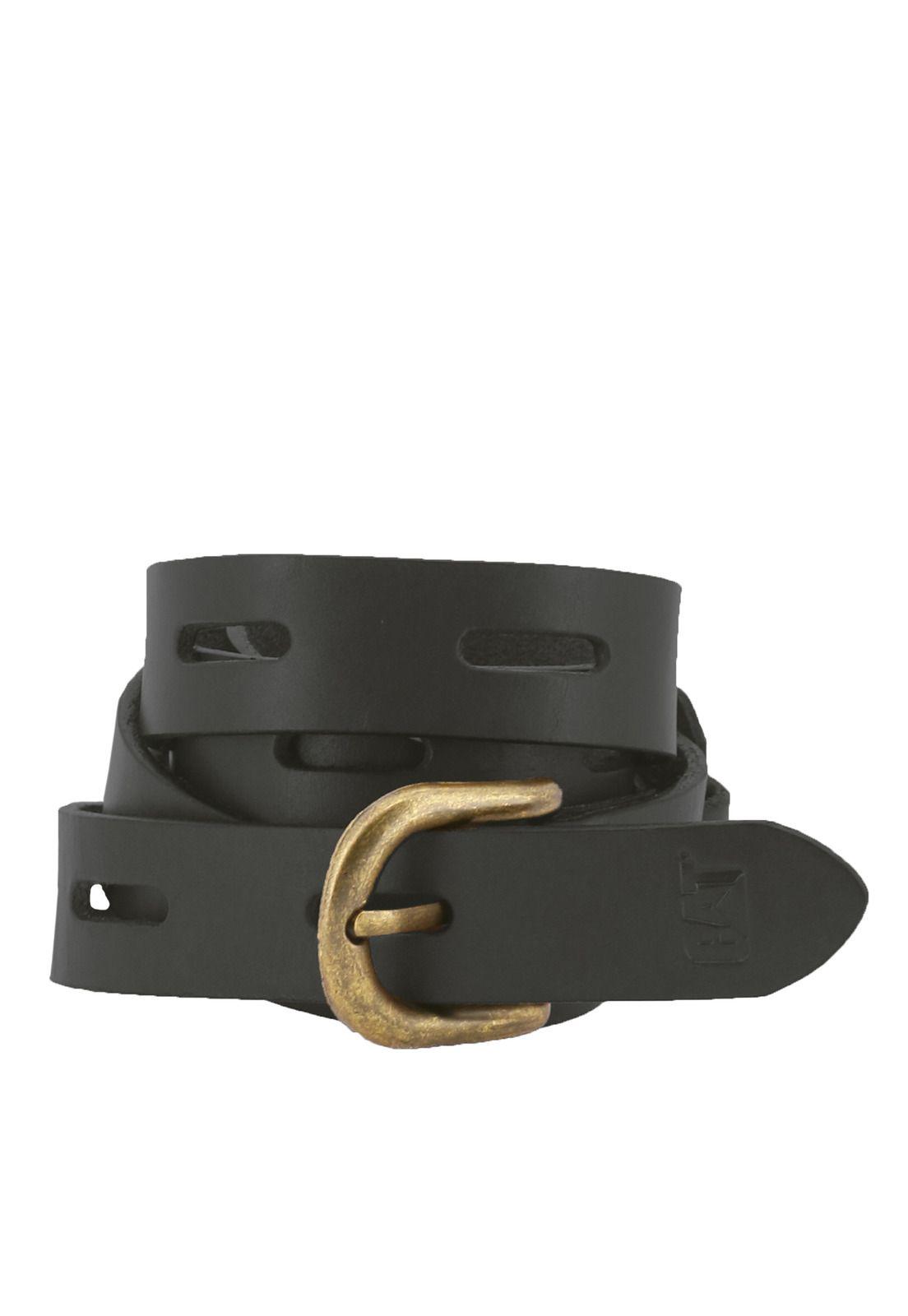 Cinturón Cuero Mujer Keva Belt Negro-0
