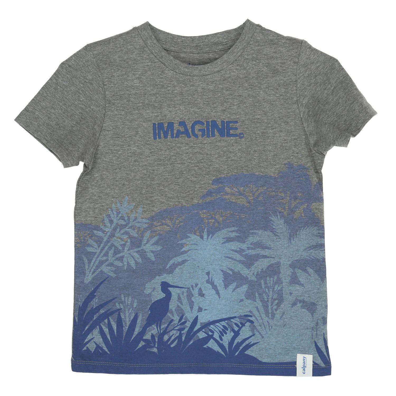 Polera M/C Niño Imagine Azul-0