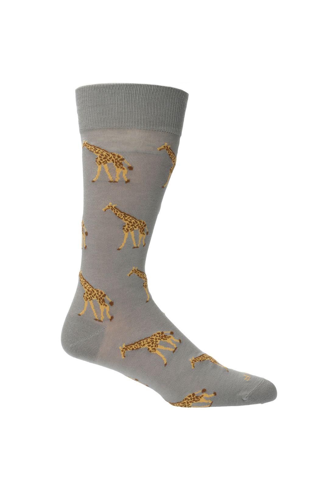 Calcetin Casual Rfv23H Crab Azul Hombre-3