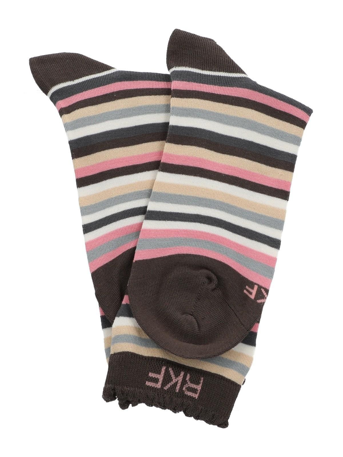 Calcetín Bambú Mujer C St Fineline Café-2