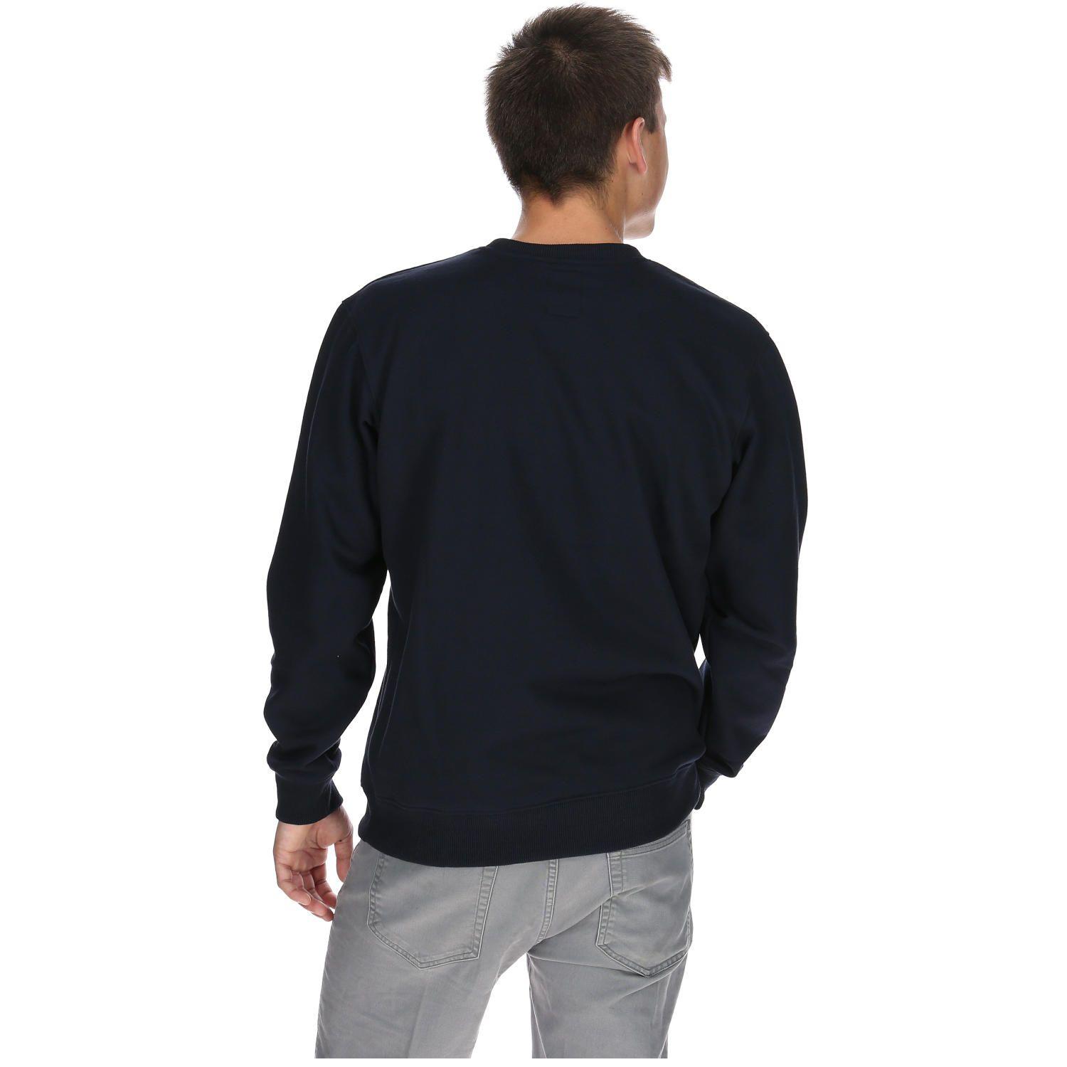 Polerón Unisex Vertical Crew Azul -2