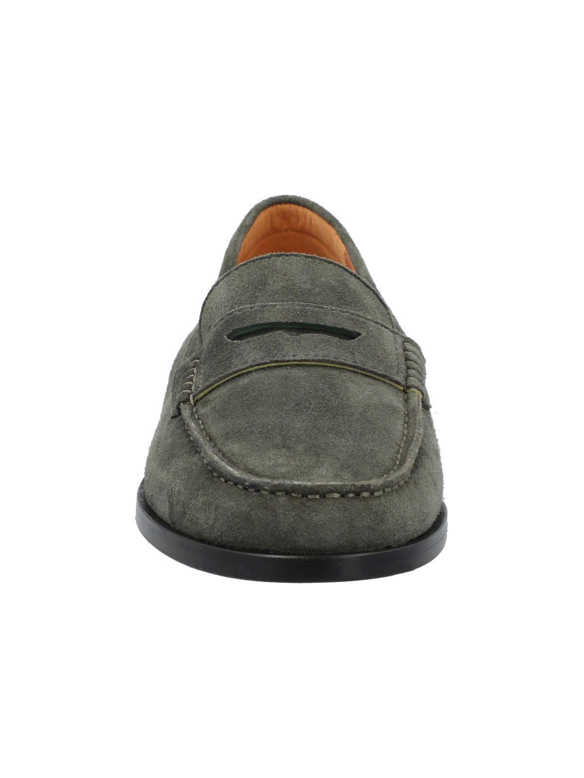 Mocasín Cuero Mujer Ramiz Verde-3