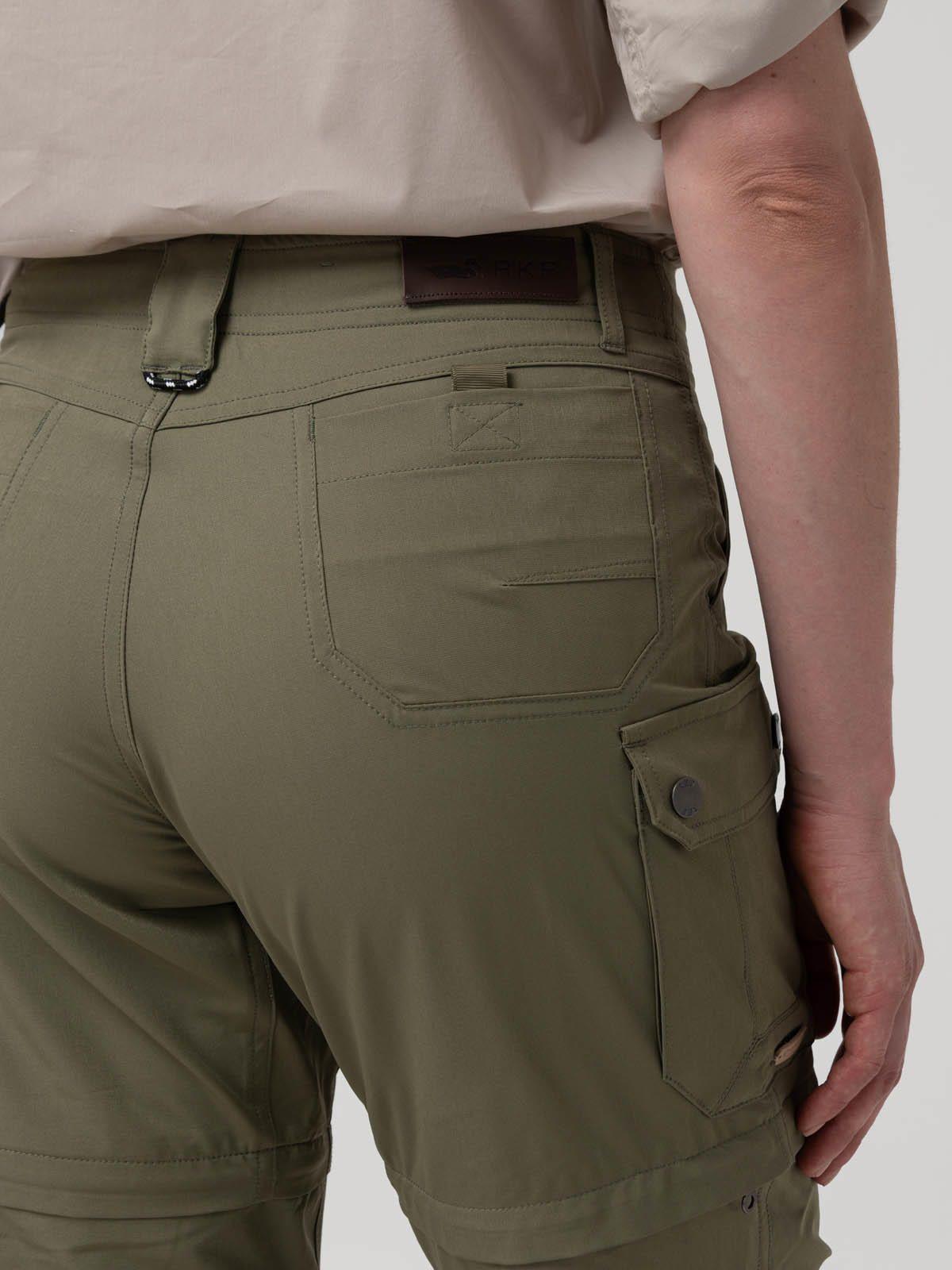 Pantalon Recic. Mujer Desmontable Verde-8