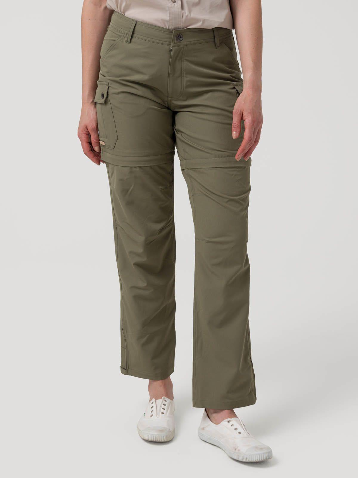 Pantalón Poliéster Rec Mujer Desmontable Verde-4
