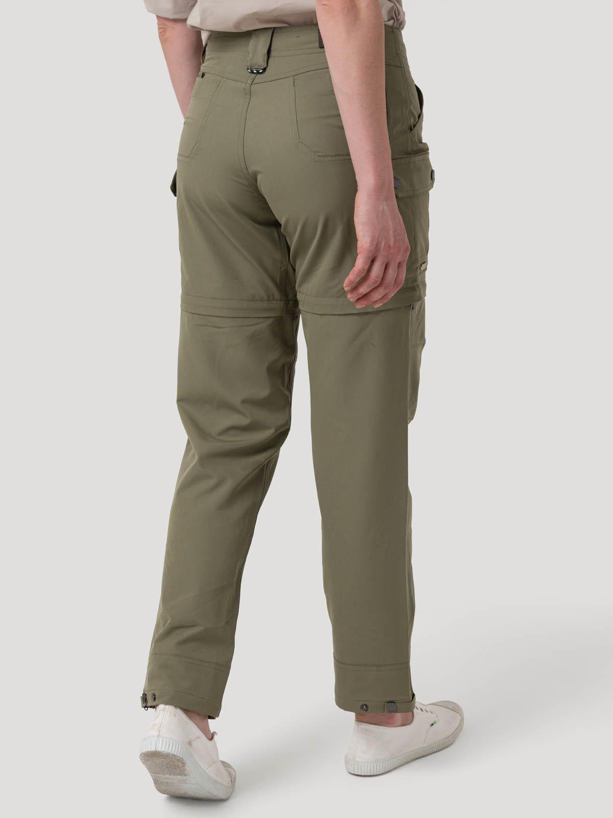 Pantalón Poliéster Rec Mujer Desmontable Verde-5