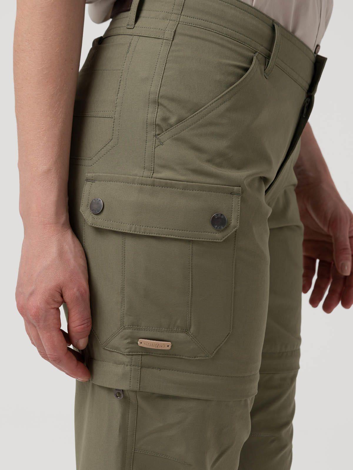 Pantalón Poliéster Rec Mujer Desmontable Verde-7