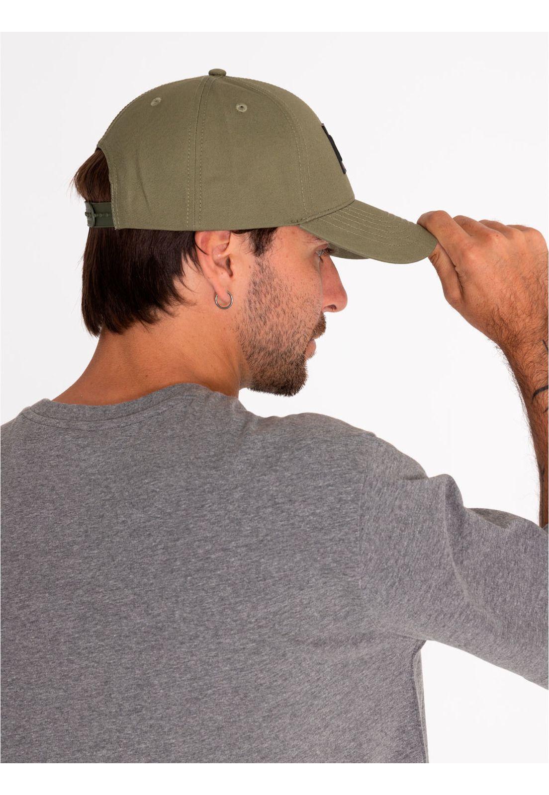 Jockey Casual Hombre Cat Patch Hat Verde-1