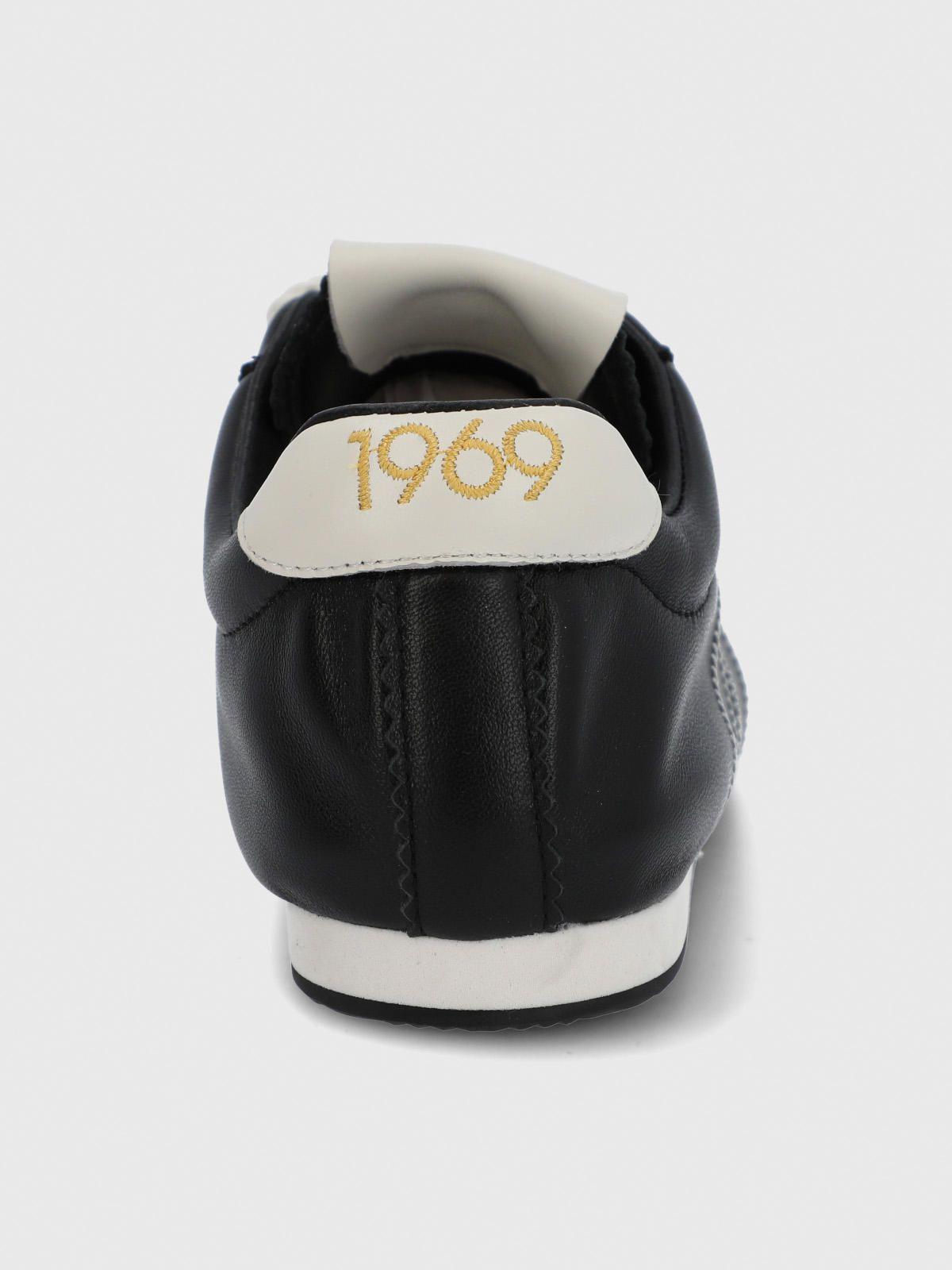 Zapatilla Cuero Mujer Bonik Negra-7