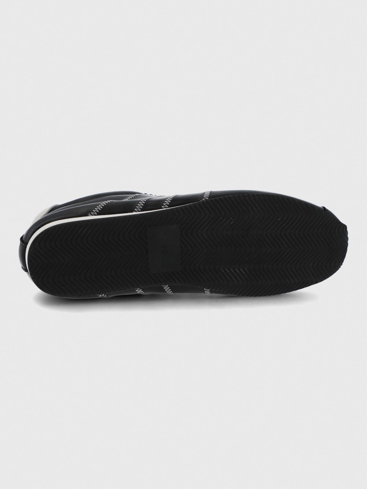 Zapatilla Cuero Mujer Bonik Negra-8