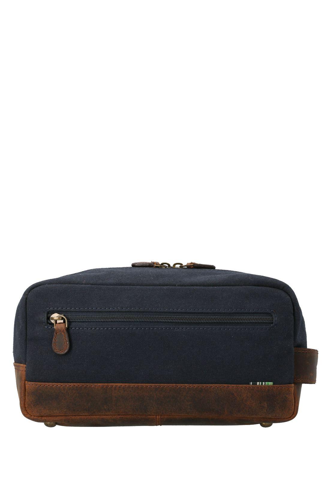 Billetera Cuero Azul Wx Avery Neceser Hombre-2