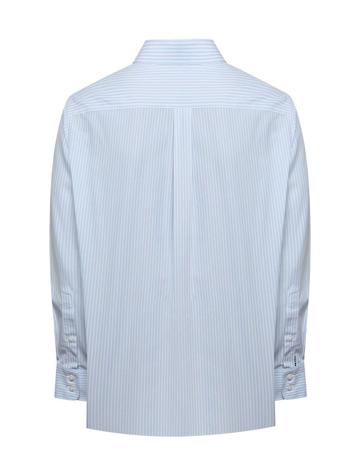 Camisa Cuello Italiano Hombre Wf Celeste-3