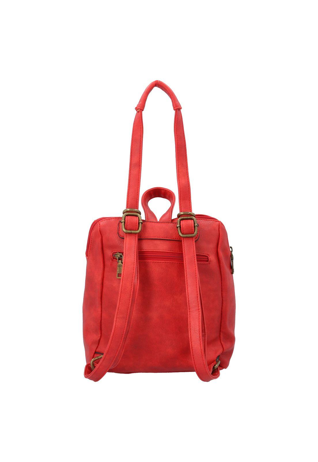Mochila Mujer Selma Backbag Rojo-3