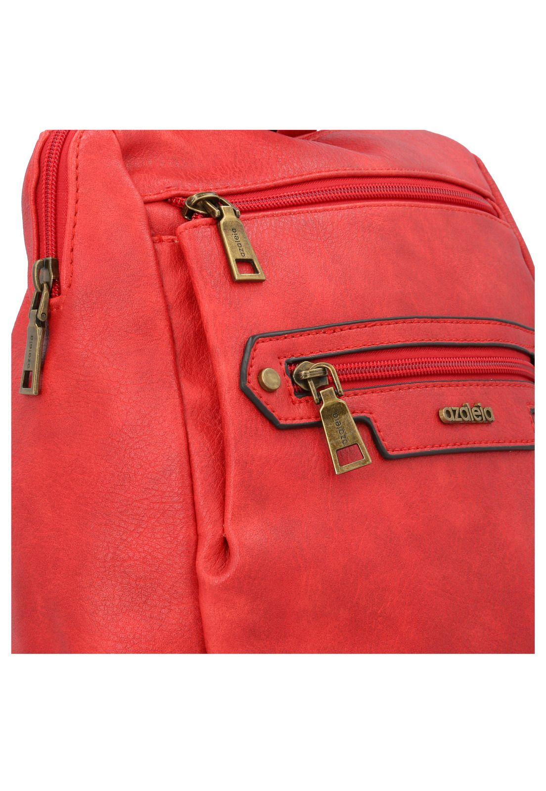 Mochila Mujer Selma Backbag Rojo-4