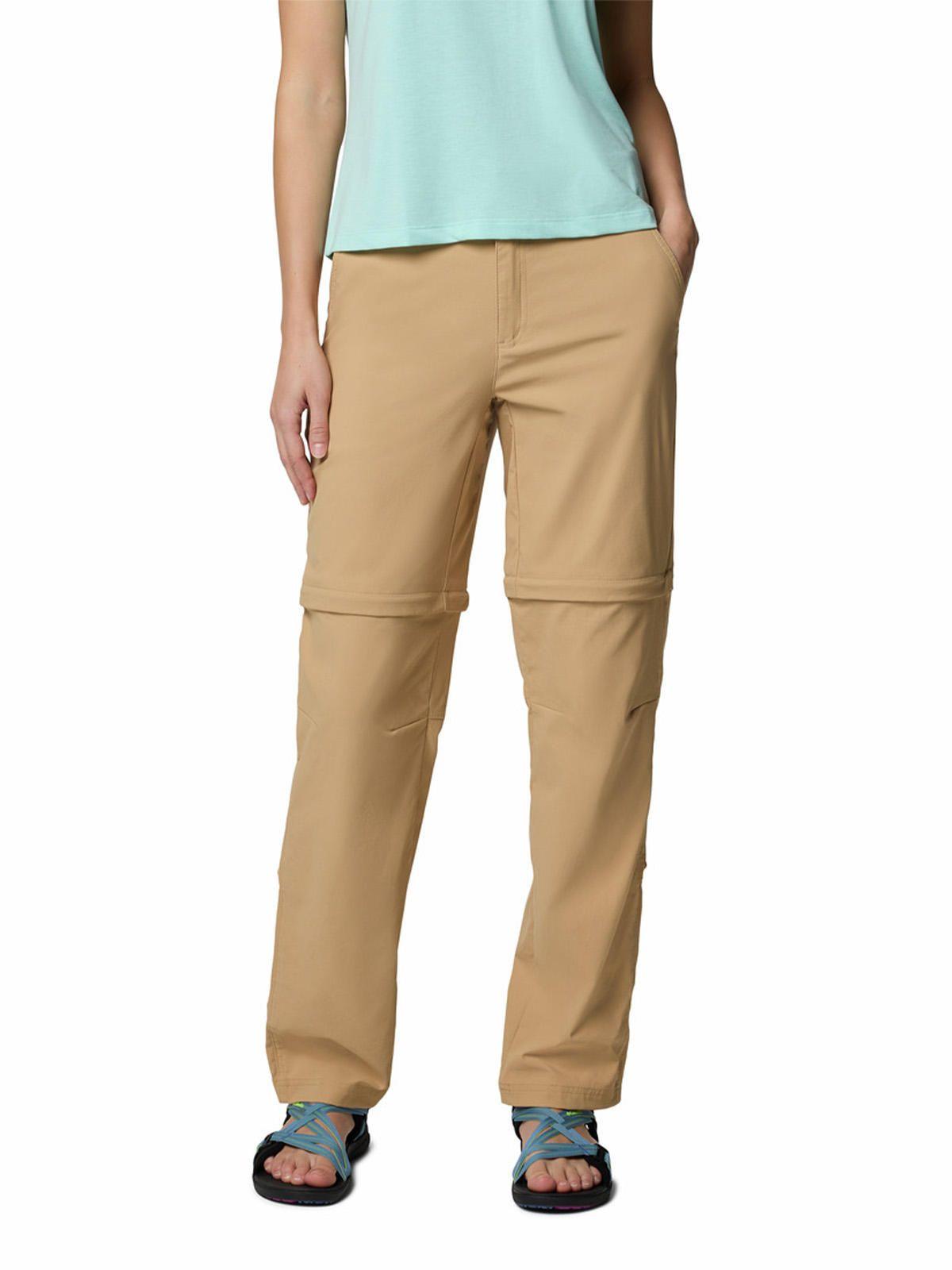 Pantalón Mujer Leslie Convertible Beige-0