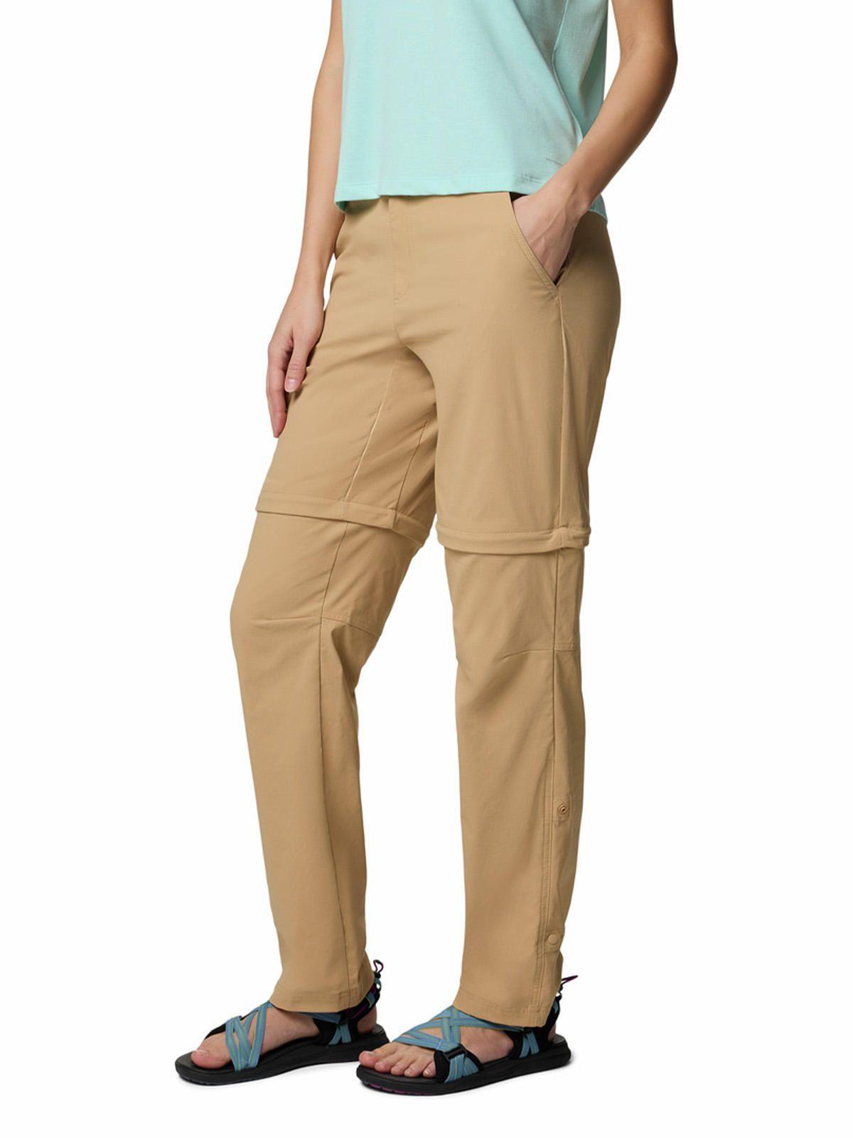 Pantalón Mujer Leslie Convertible Beige-1
