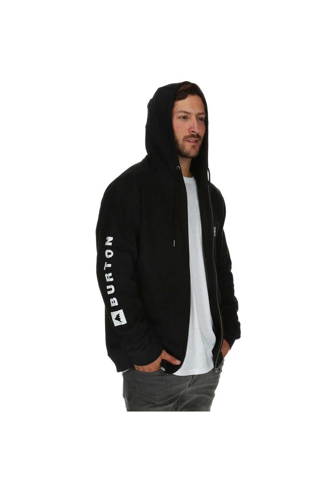 Poleron Elite Ii Hombre Negro Burton-3