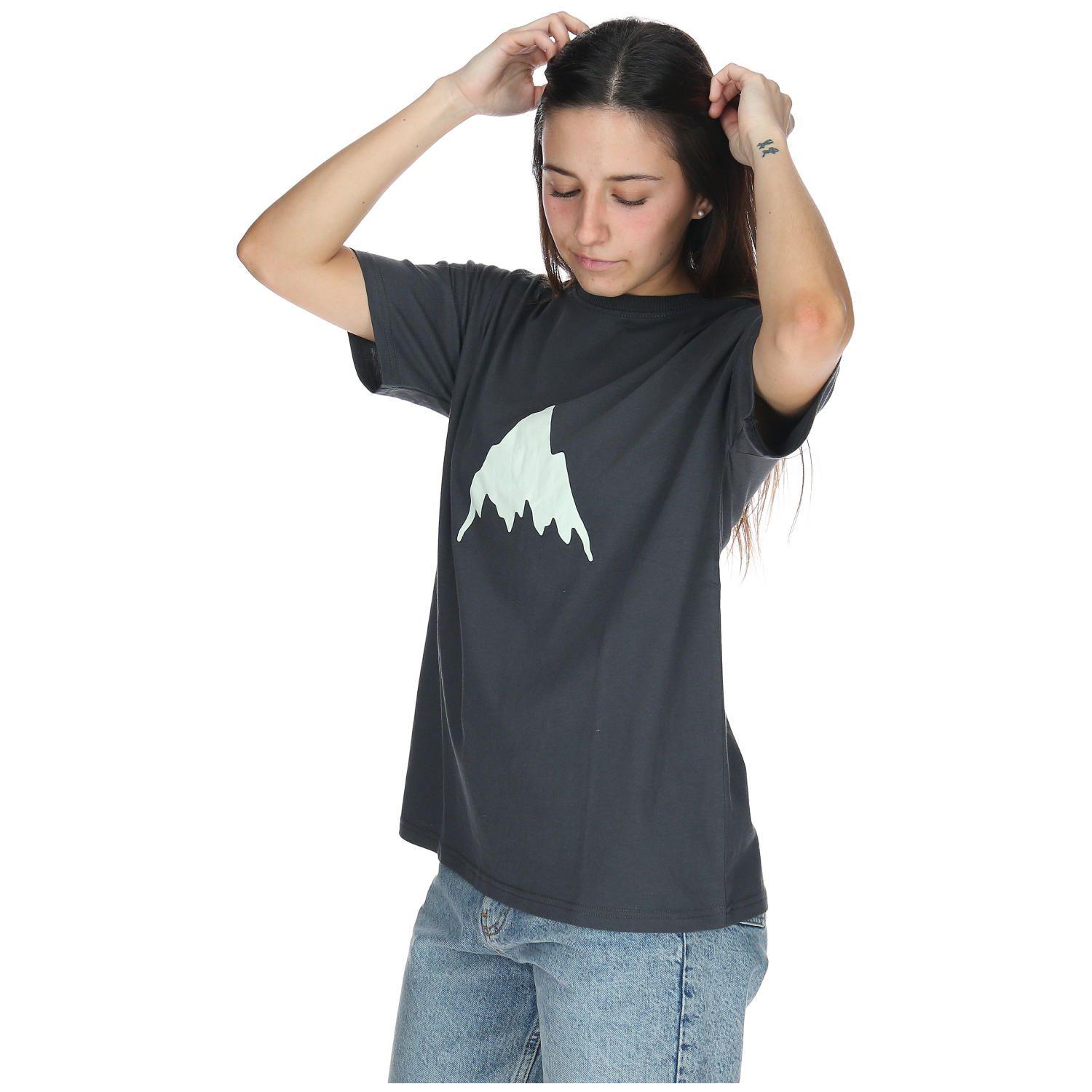 Polera M/C Mujer Luv Negro-1