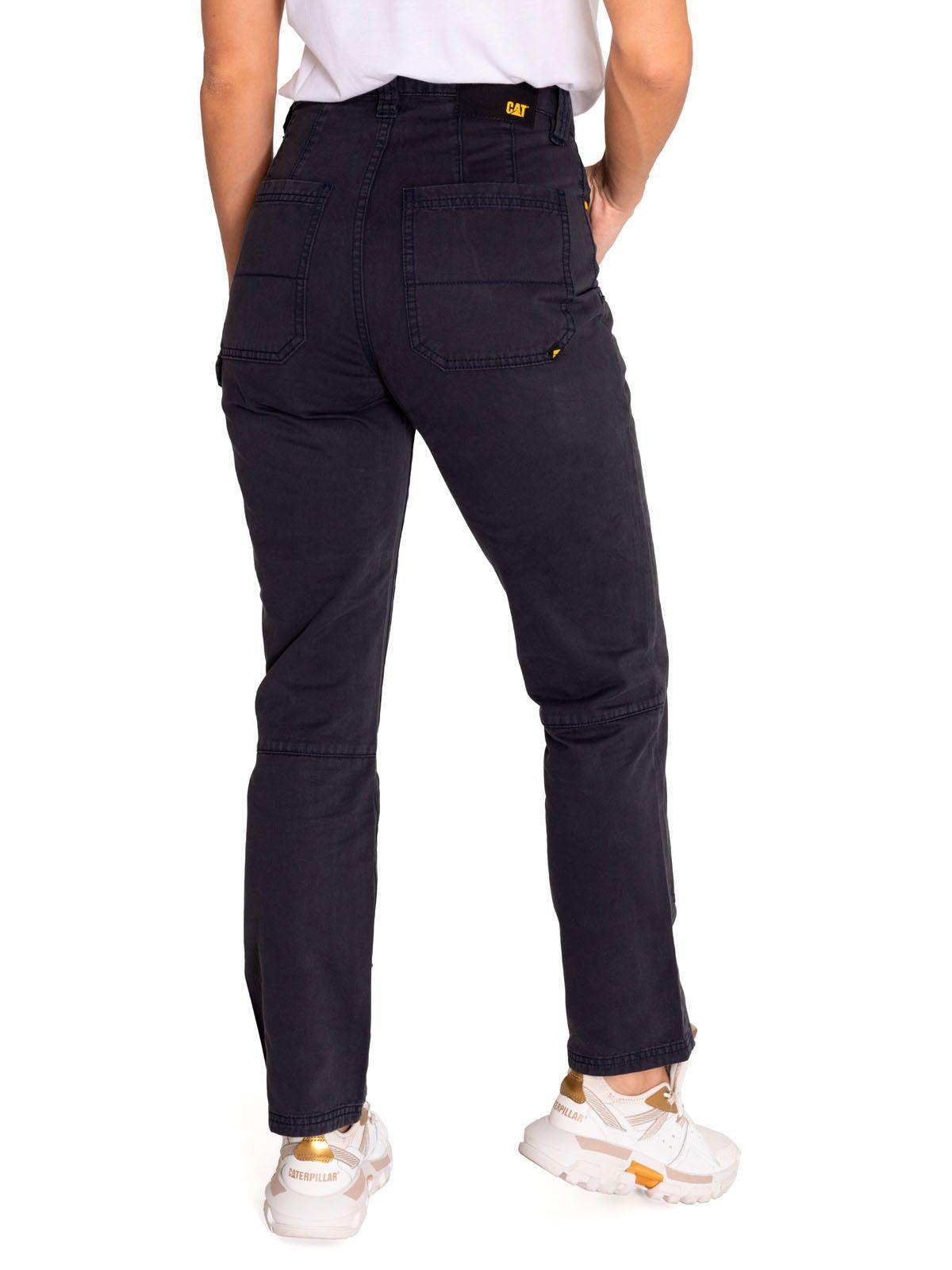 Pantalón Mujer Double Front Utility Bottom Negro-3